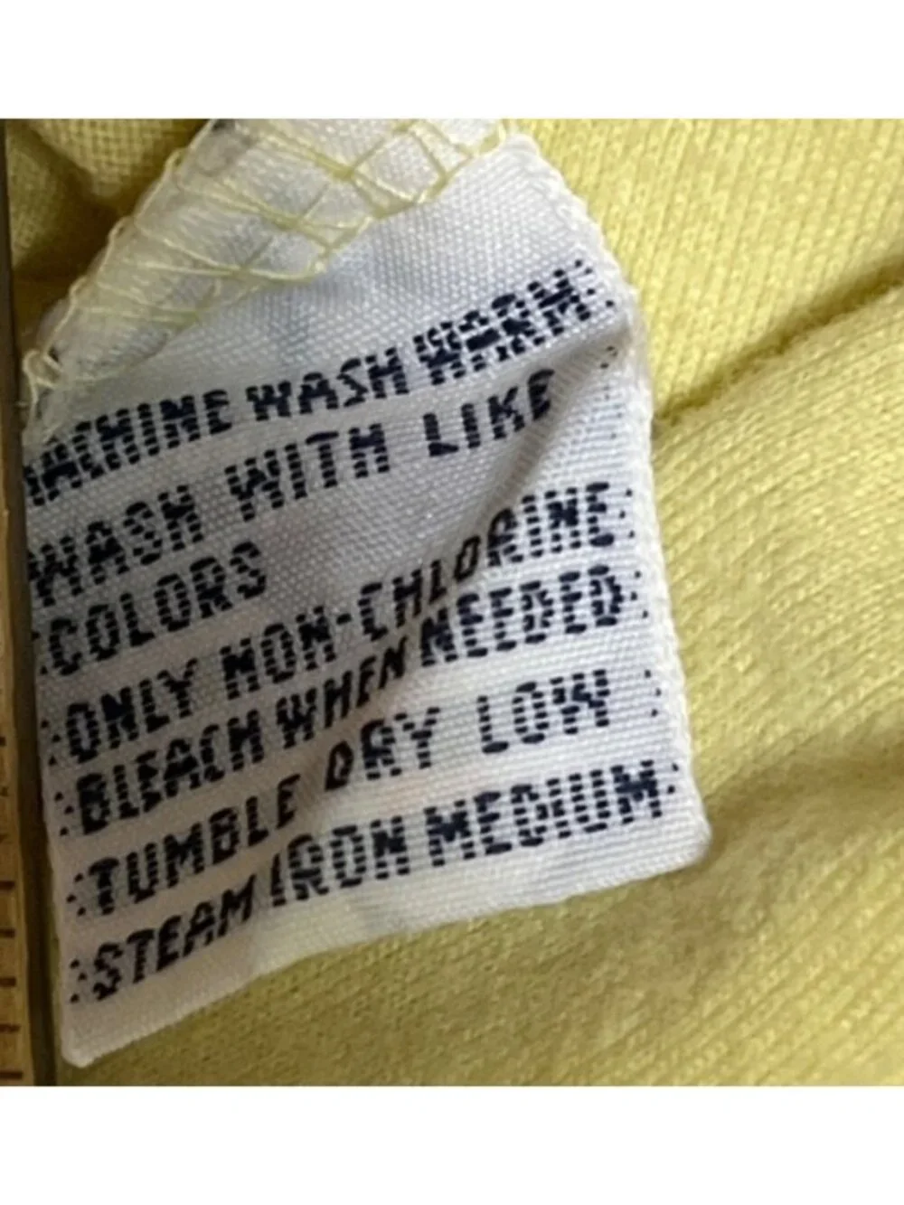 Polo Ralph Lauren Shirt Yellow Cotton Lightweight Preppy Summer Casual Men L
